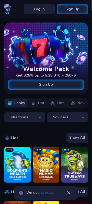 7bit mobile screenshot