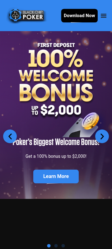 Black Chip Poker mobile screenshot